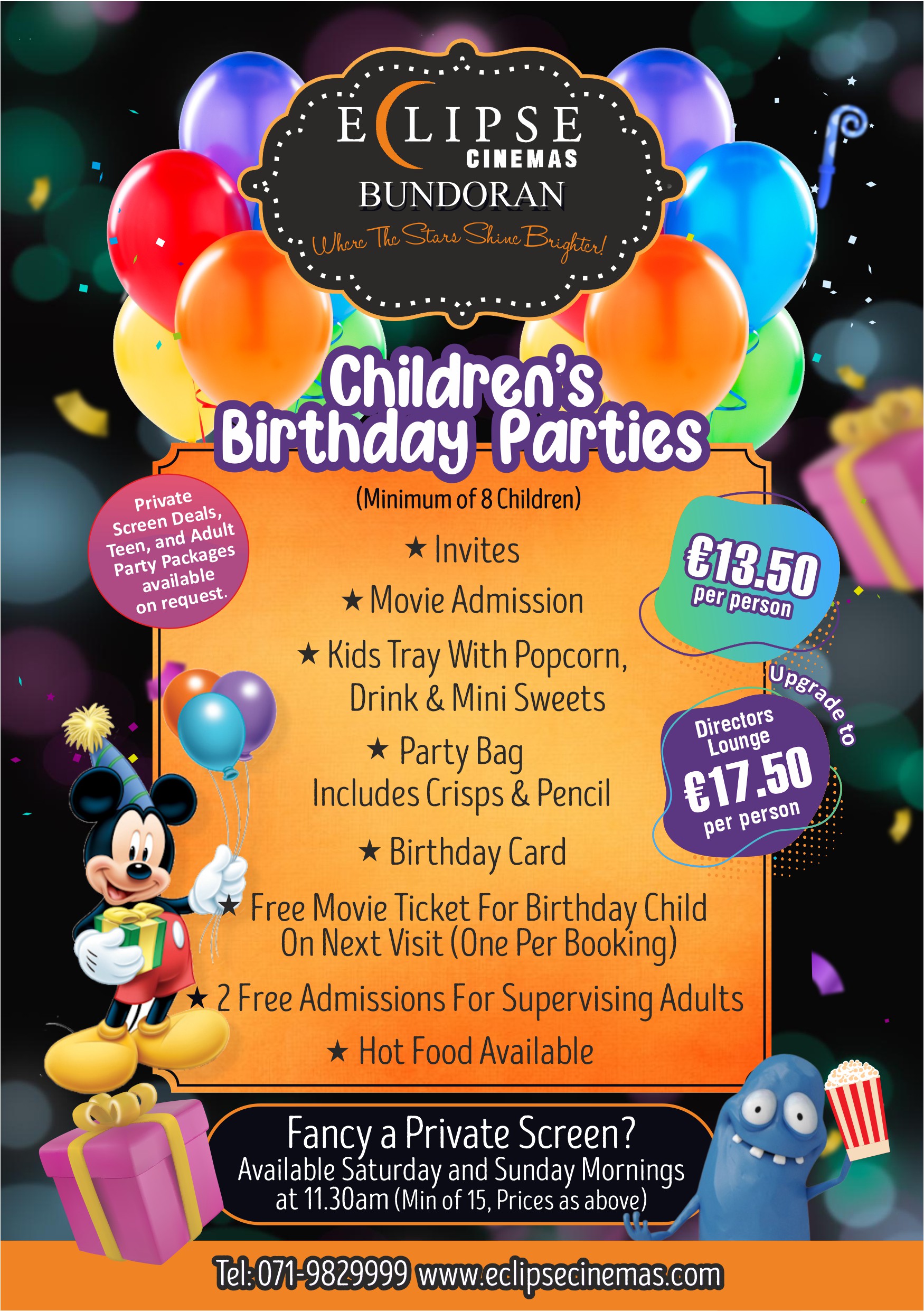Party Packages